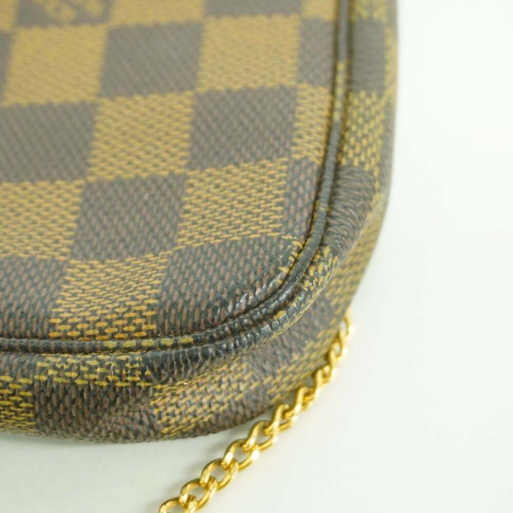 LOUIS VUITTON Brown Damier Pochette Pouch - Picture 6 of 8